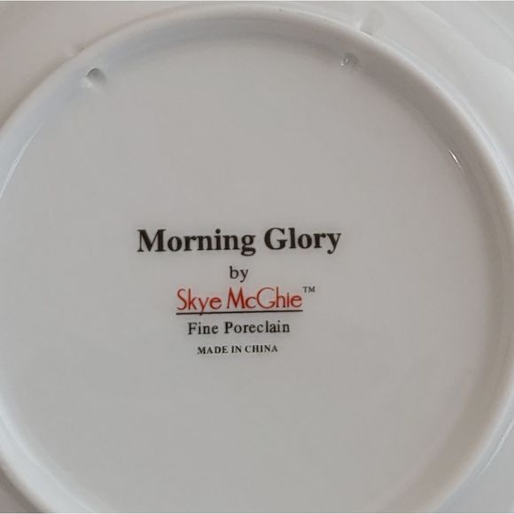 Skye Mcghie Morning Glory Plate - Picture 4 of 4